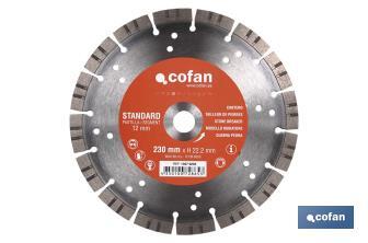 "Stone breaker" Diamond disc  - Cofan