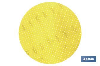Disco Lija Microperforado Alta Calidad con Velcro - Cofan