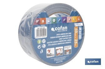 Fita Americana Cinzenta - Cofan