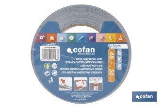 Fita Americana Cinzenta - Cofan