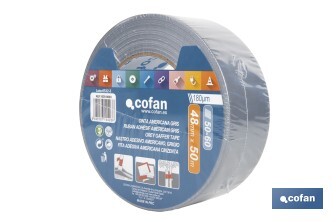 Fita Americana Cinzenta - Cofan