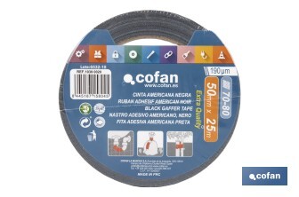 Fita Americana Preta - Cofan