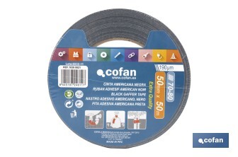 Fita Americana Preta - Cofan