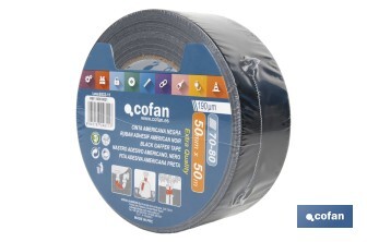 Fita Americana Preta - Cofan