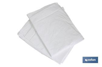 Pack de 10 sacos de Rafia | Modelo Retráctil | Medidas 50 x 80 cm - Cofan