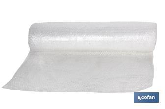 Rouleau en polyéthylène à bulles | Protection maximale de vos biens | Dimensions : 0,8 x 10 mètres - Cofan