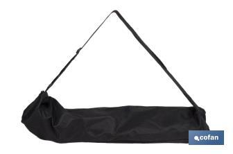 Trépied télescopique universel | 3 pieds extensibles | Hauteur réglable de 49 cm jusqu'à 149 cm | Matériau : ABS + alliage d'aluminium | Sac de transport inclus - Cofan