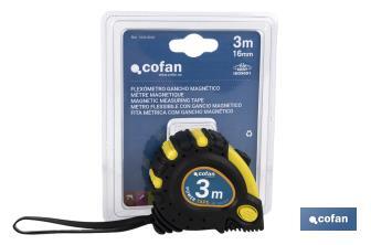 Magnetic measuring tape - Cofan