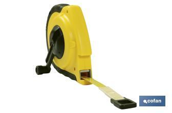 Steel tape measure coated with nylon - Cofan