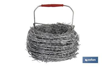 GALVANISED BARBED WIRE - Cofan