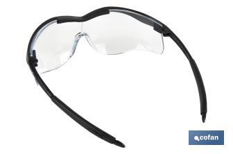 Safety glasses | Clear lenses | Eyes 2000 Model | EN 166:2001 - Cofan