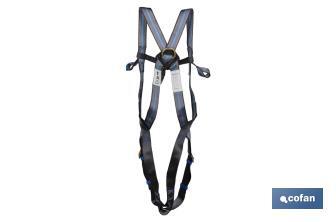 Safety harness | 2-point anchorage | Universal size | Supports up to 140kg - Cofan