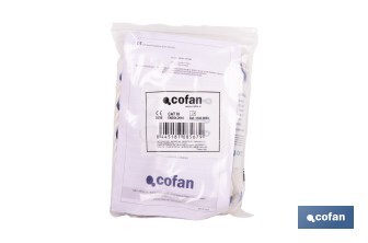 Corde de sécurité pour harnais | Dimension de 1,5 m | Ø12 mm | Avec boucles et cosses - Cofan