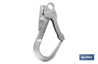 Safety snap hook | Steel for scaffolds | Double action self-locking system - Cofan