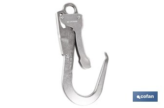 Safety snap hook | Steel for scaffolds | Double action self-locking system - Cofan