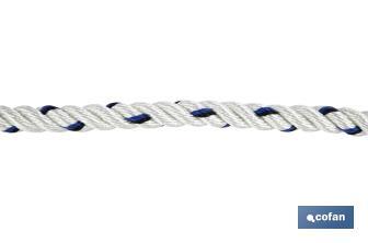 Absorbedor de Energía | Con Cuerda de Seguridad de 1,5 m | Color Blanco - Cofan