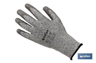 Impregnated cut-resistant gloves | Safety and protection | Ideal for cutting - Cofan