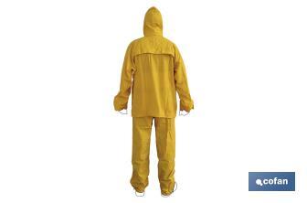 Rain Suit | PVC & Polyurethane | Several Colours | With two pockets and hidden hook in the neck - Cofan