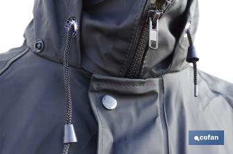 Rain Suit | PVC & Polyurethane | Several Colours | With two pockets and hidden hook in the neck - Cofan