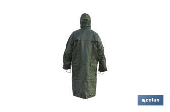 Raincoat | Green | Polyester & PVC | Heat-Sealed Seams - Cofan