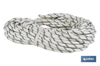 Roll of rope for works at height | Braided rope | Ideal for climbing and works at height - Cofan