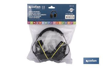 Capacete anti-ruído CAT-III CE SNR 32 db | Super leve - Cofan