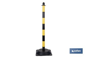 Parking post - yellow/black - Cofan