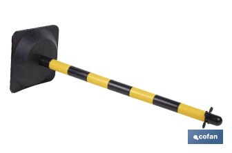Parking post - yellow/black - Cofan