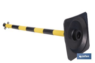Parking post - yellow/black - Cofan