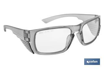 Lunettes de sécurité graduées | Protection contre les impacts et les projections | Verres unifocaux | Disponibles en différentes graduations - Cofan
