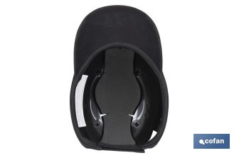 Casquette de sécurité | Fabriqué en ABS | Protection antichocs - Cofan