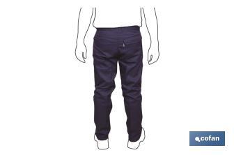 Pantaloni da lavoro | Modello Servet | Vari colori | Composizione: 65% poliestere e 35% cotone - Cofan