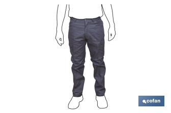 Pantaloni da lavoro | Modello Servet | Vari colori | Composizione: 65% poliestere e 35% cotone - Cofan