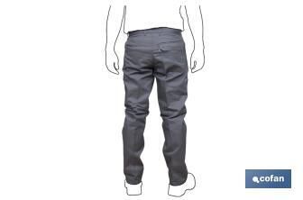 Calça de trabalho | Modelo Servet | Varias Cores | Material 65% Poliéster e 35% Algodão - Cofan