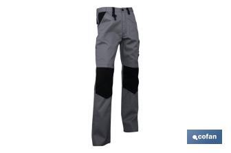 Pantaloni da lavoro | Modello Lenoir | Vari colori | Composizione: 60% cotone e 40% poliestere - Cofan