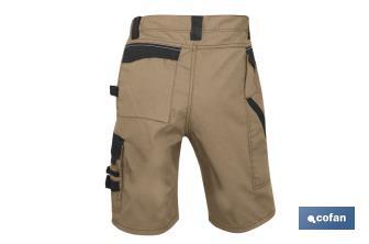 Bermudas de Trabalho | Modelo Poulsen | Material 65% Algodão e 35% Poliéster | Varias Cores - Cofan