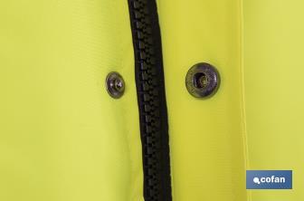 Parka de Alta Visibilidad | Tallas desde la S hasta la XXXL | Color Amarillo y Azul - Cofan