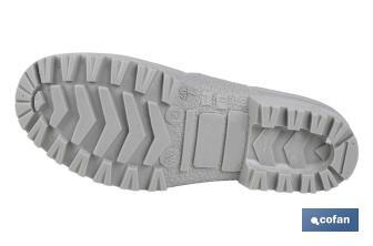 Botte de pluie blanche en PVC, mod. alimentaire - Cofan