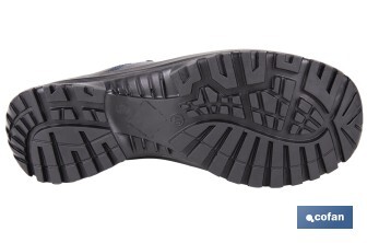 Leather Safety Shoe | Security S-3 | Apolo Model | Light Carbon Toe Cap | Black - Cofan