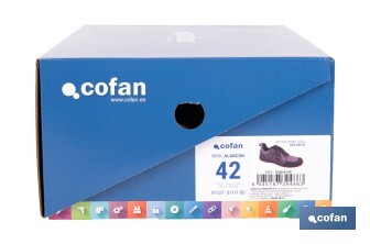 Zapato deportivo S3S SR FO Modelo Alarcón | Con puntera y plantilla Antiperforación | Disponible desde la talla 35 hasta la 49 - Cofan