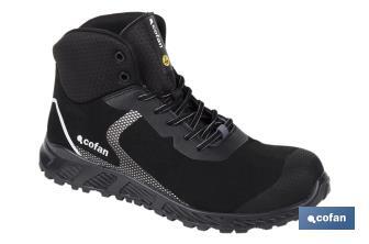 Bota de Seguridad S-3 Modelo Wings Pro | Con Plantilla Antiperforación Textil Kevlar | Tallas de la 37 hasta la 48 - Cofan