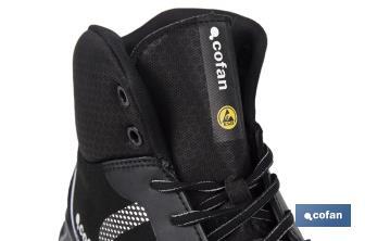 Botte de sécurité S-3 Modèle Wings Pro | Avec semelle anti-perforation textile Kevlar | Pointures du 37 au 48 - Cofan