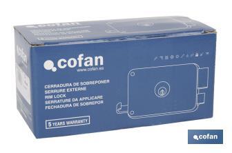 Rim lock - Cofan