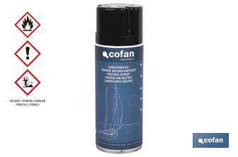 Grasa para náutica 400 ml | Para lubricar en agua salada y dulce | Protector repelente al agua - Cofan