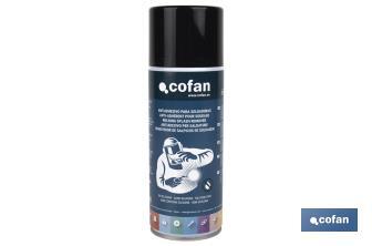 Anti-adesivo para soldadura 300 ML | Spray de soldadura antiaderente para evitar que faíscas manchem o material a ser soldado. - Cofan