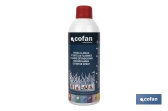 Spegnifuoco spray da 300 ml | Mini estintore domestico | Spray contro gli incendi domestici - Cofan