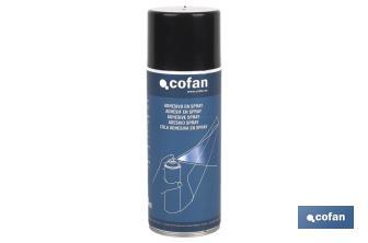 Adhésif en spray 400 ml | Colle de contact repositionnable | En aérosol - Cofan