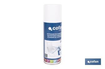 Activateur de cyanoacrylate 210 ml | Idéal sur les surfaces poreuses. - Cofan