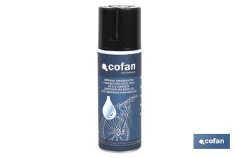 Lubrificante para bicicletas 200 ml| Lubrificante em Spray para Correntes de Bicicleta - Cofan