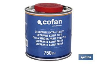 Decapante semi-líquido | Extra forte | Embalagem 750 ml - Cofan